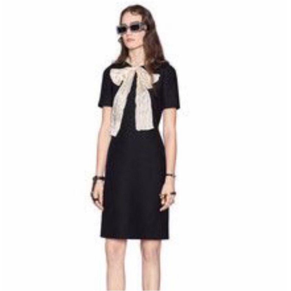 NWT Gucci white bow dress dress